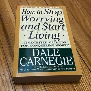 How to Stop Worrying and Start Living Paperback Book by Dale Carnegie